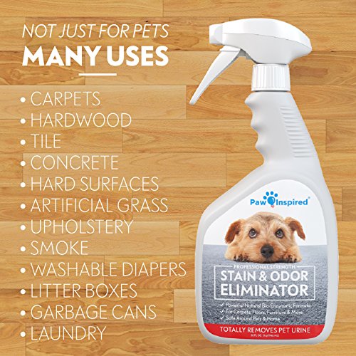 Paw Inspired Pet Enzyme Cleaner Spray Enzymatic Cleaner for Dogs