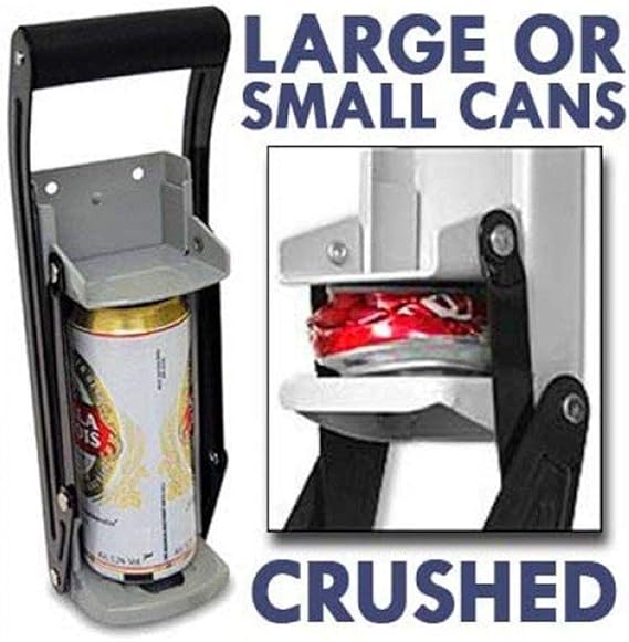 Coaste Can Crusher & Bottle Opener, Heavy Duty Can Crusher Aluminum Can