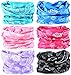 VANCROWN Headwear Wide Headbands Scarf Head Wrap Mask Neck Warmer (6PC.Paisley Series.1)
