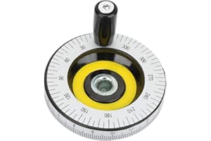 Yanmis Hand Wheel,1pcs 80mm Solid Bakelite Hand Wheel Scale Handwheel Machinery Accessaries for Milling Machine,Lathes,Grinders,etc