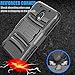 Moto G4 Play Case, Moto G4 Play Holster Belt, Tekcoo [Hoplite Series] Shock Absorbing [Black] Locking Clip Defender Heavy Full Body Kickstand Carrying Armor Cases Cover for Motorola Moto G Play