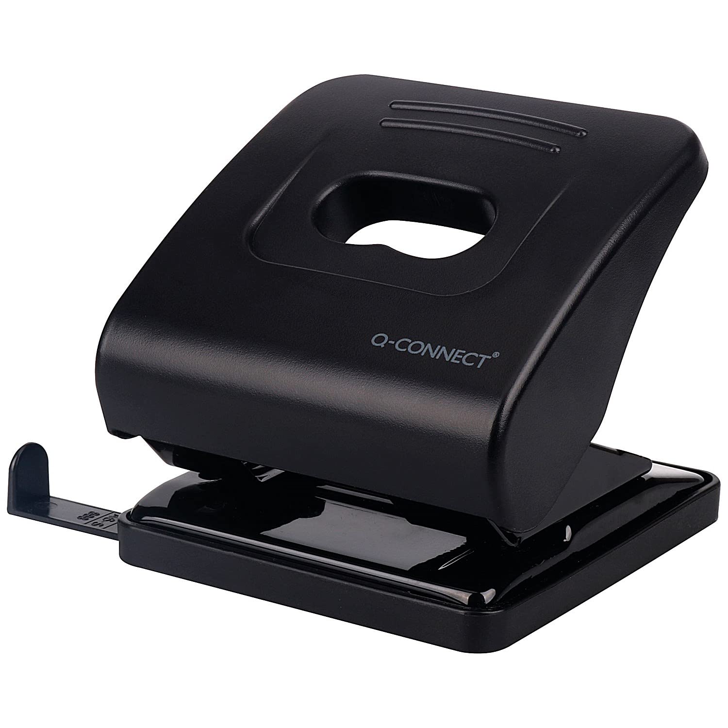 Q-Connect Standard Duty Hole Punch 30 Sheet Black 827P
