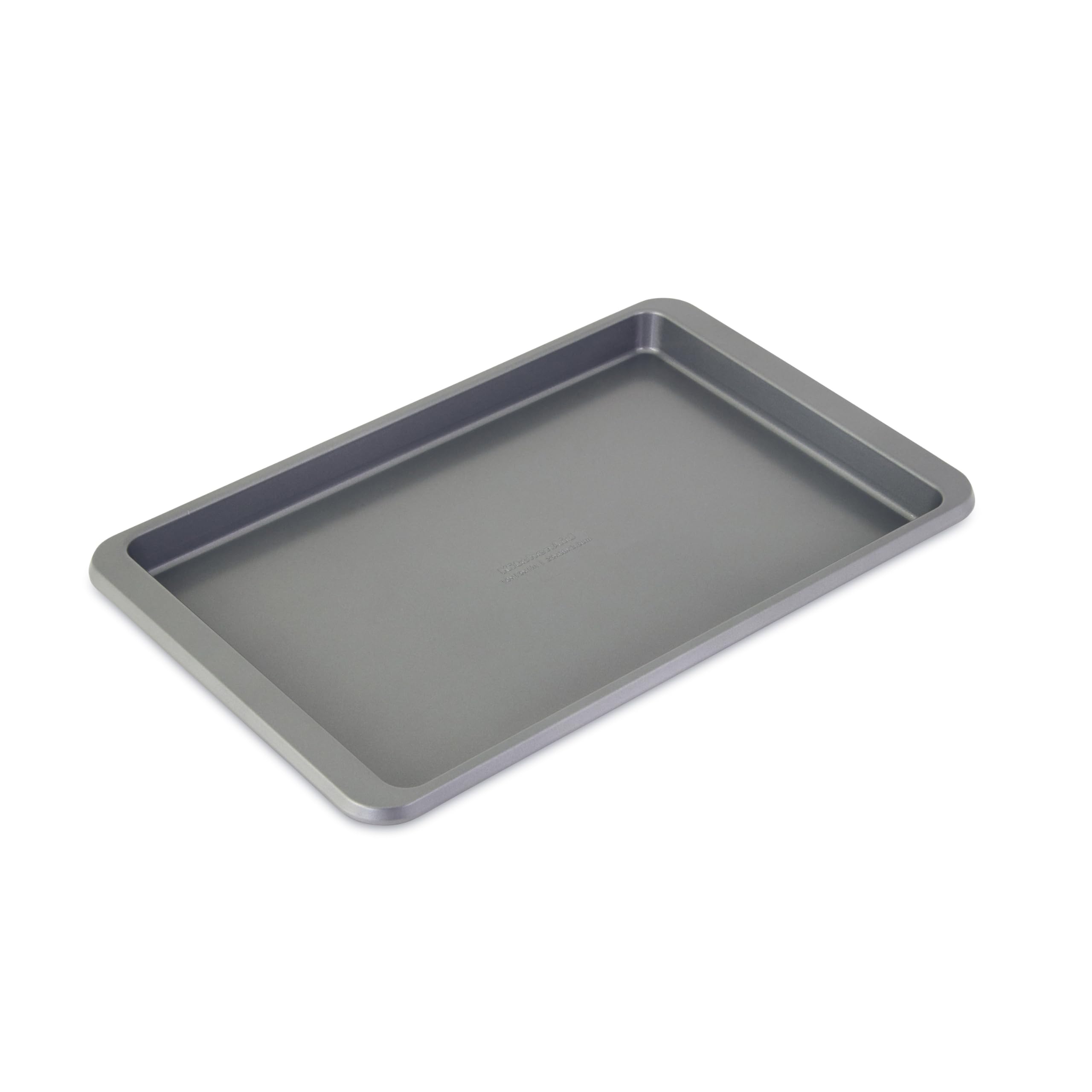 Photo 1 of KitchenAid Premium Aluminized Steel Baking Sheet, Nonstick, 10x15 Inch, Contour Silver