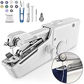 29 PCS Handheld Sewing Machine, Mini Electric Hand-held Cordless Portable Sewing Machine,Easy to Use and Fast Stitch Suitable