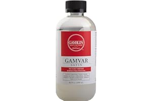 Gamblin Gamvar Pict Varnish 8.5 Oz Satin