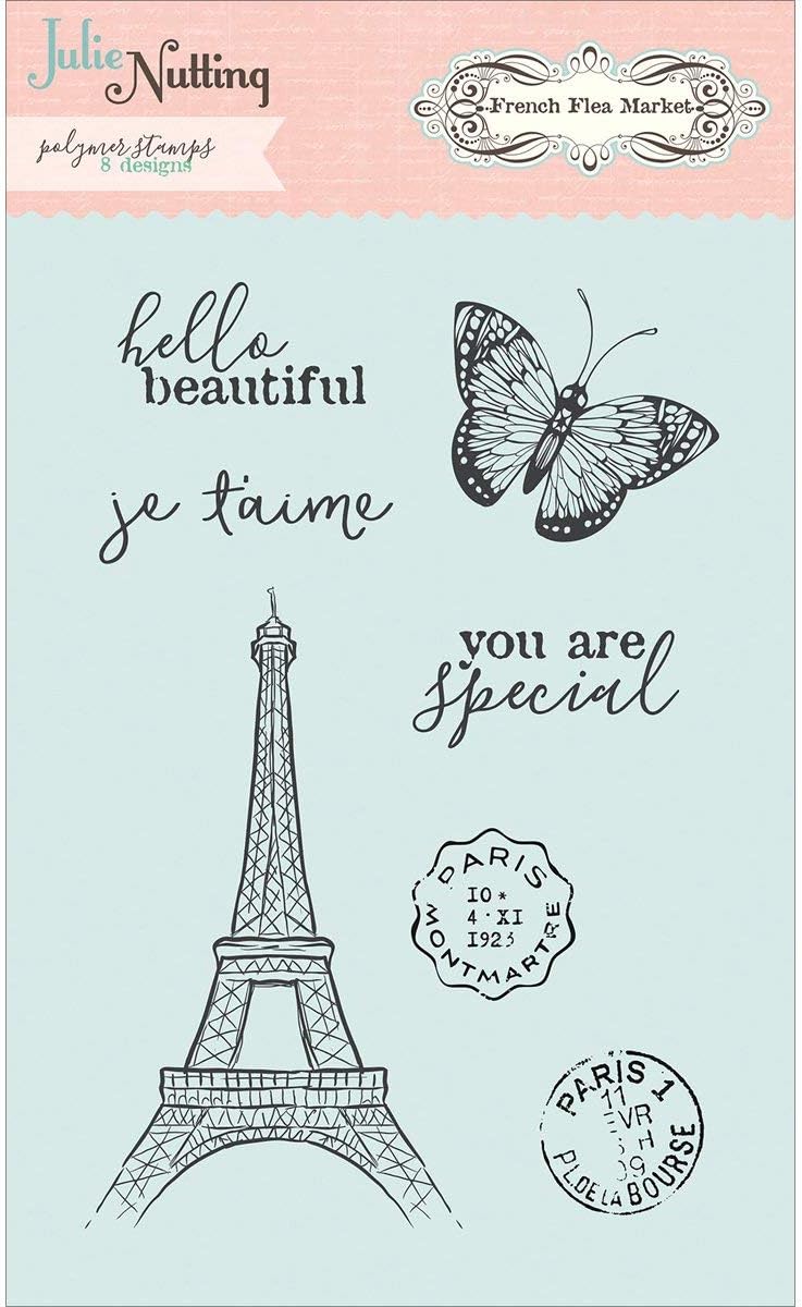 Photo Play Paper French Flea Market Polymer Stamps-