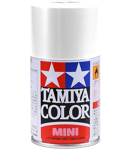 Amazon.com: TAMIYA USA TAM85007 Spray Lacquer TS-7 Racing White