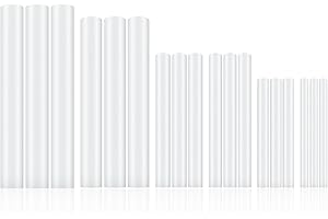 Supkiir 18Pcs Nylon Drift Punch Rod, 6 Sizes Front Sight Removal Punching Tool, Non-marring Non-sparking Nylon Rod