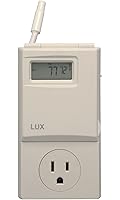 Lux WIN100 Heating & Cooling Programmable Outlet Thermostat