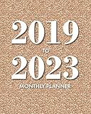 2019-2023 Monthly Planner: Rose Gold Glitter: 5 Year Monthly Planner with Holidays, 60 Month Planner by MPP Notebooks