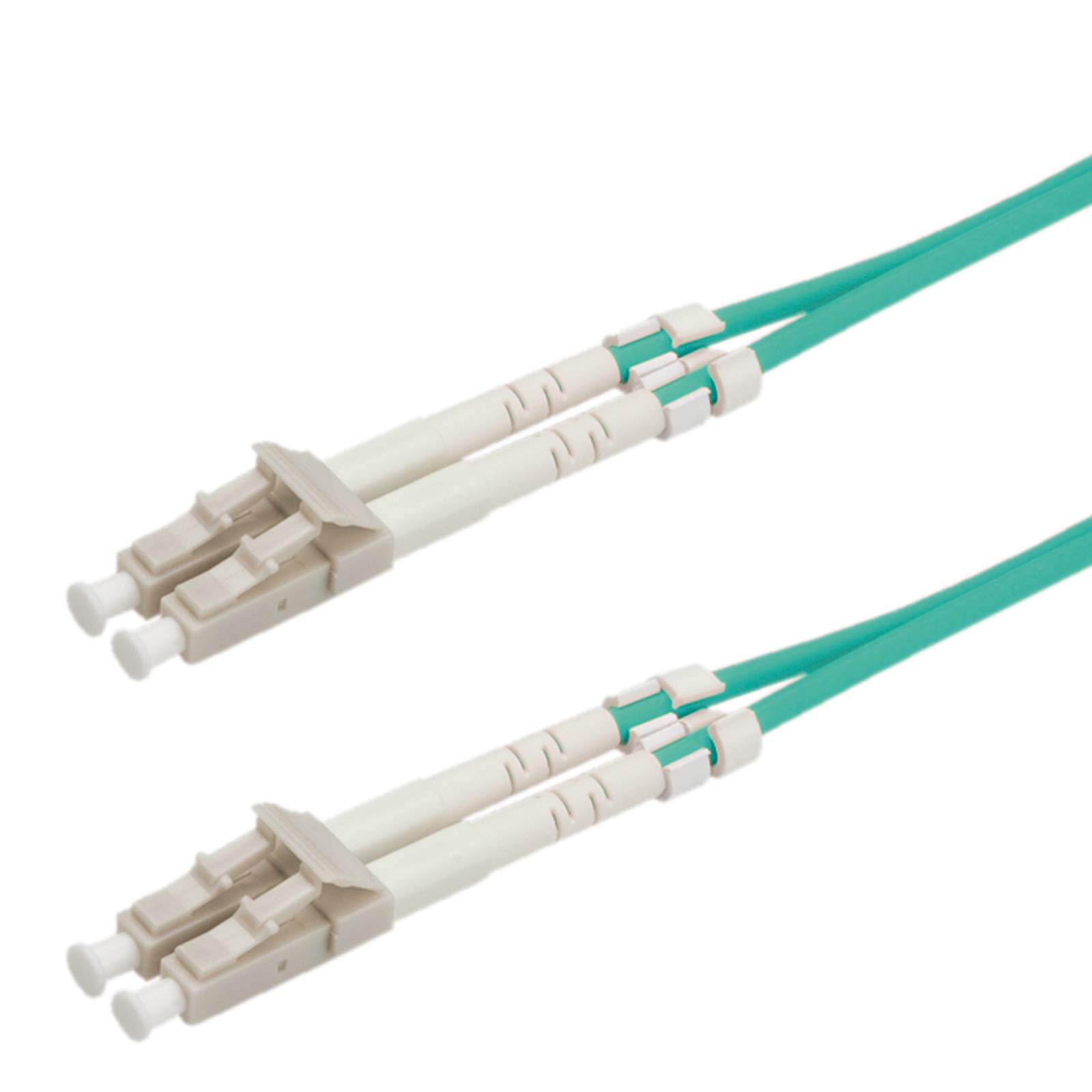 Value | Fibre Optic Jumper Cable | 50/125µm | LC/| OM3 | Turquoise | 20.0 m