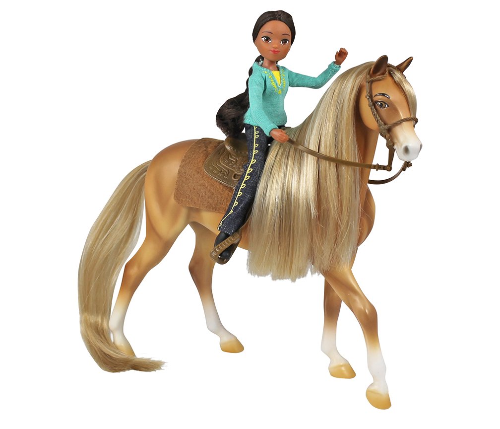 Breyer Spirit Riding Free Spirit and Lucky Horse and Doll Gift Set eBay