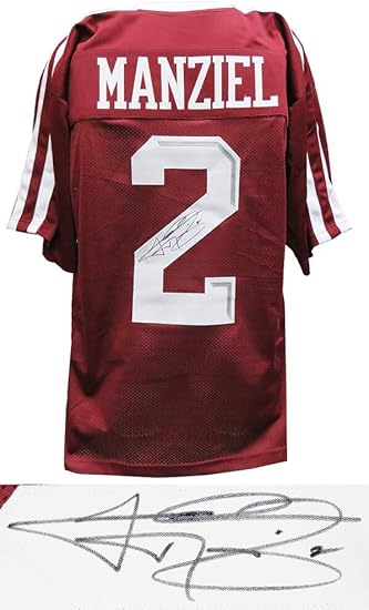 johnny manziel signed jersey