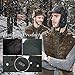 Comhats Pilot Cap for Men Winter Aviator Earflap Hat Adult Brown Faux Leather Trapper Trooper Large L