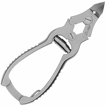 Nagelzange - Kopfschneider - 12,5 cm lang - doppelt übersetzt - Edelstahl