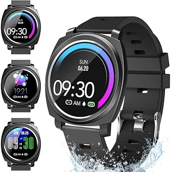 Smart Watches,Fitness Tracker Smartwatch IP68 Waterproof Fitness ...