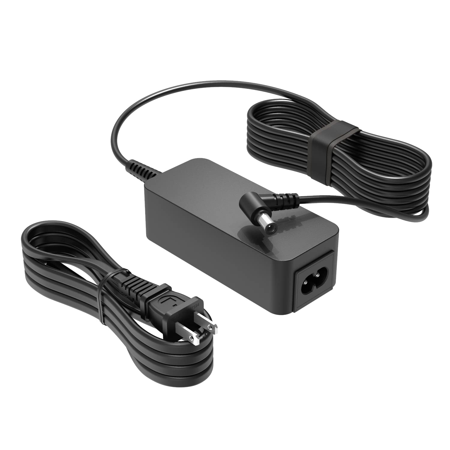 View 1 of 19V AC Charger Fit for LG-27MP48HQ-P 27MP33HQ-B 27MP37HQ-B 27MP58VQ-P 27MP59G-P 27MP59HT-P 27MP38VQ-B 27MP89HM-S 27MP36HQ-B 27MP57HT-P 27MP35HQ-B 27 inches LED Monitor Power Supply Adapter Cord