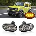Bestmotoring Suzuki new Jimny JB64W JB74W LED side winker side marker lamp smoked lens fender lamp for (Suzuki new Jimny JB64W JB74W, smoked lens)