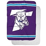 Truman Bulldogs Primary Logo Stripes Sherpa
