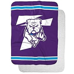 Truman Bulldogs Primary Logo Stripes Sherpa