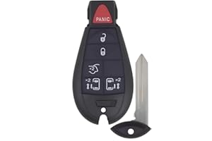 Replacement Key Fob for Dodge Grand Caravan (2008-2020) and Ram C/V (2012-2015) – 6-Button Keyless Entry Remote Van Transmitt