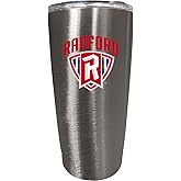 R and R Imports Radford University Highlanders 16 oz Insulated Stainless Steel Tumbler colorless Officially Licensed Collegiate Product