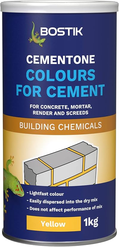 Bostik Cementone Colours For Cement Yellow 1kg