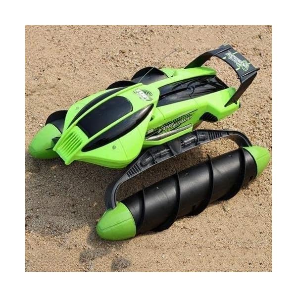 Zhangl Super großen amphibischen Fernbedienung Schiff Creative Kids Wasserspielzeug Wasserdicht Behälter Off-Road RC Car…
