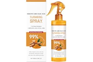 2pcs Turmeric Spray Skin Soothing Body and Face Peel Spray Moisturizing Brightening