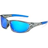 X LOOP Polarized Sports Sunglasses for Men - UV400 Baseball Running Cycling Golf Glasses