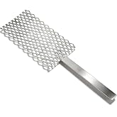 Platinized Ti Anode Rhodium Plating Tool Mesh with Handle, Ti Mesh for Plating Machine Anodes Grid, Jewelry Making Kits, Jewelry Making Display and Packaging Supplies