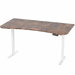 VIVO Electric 63 x 32 in Rustic Standing