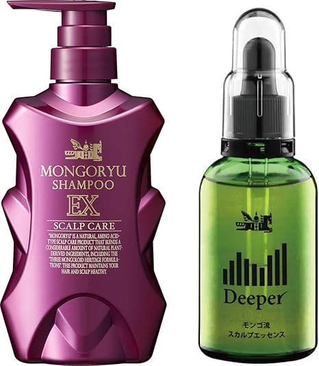 Amazon モンゴ流 シャンプーex 350ml スカルプエッセンス ｄeepr 60ml モンゴ流 10周年 リニューアル 頭皮美容液 スカルプケア 頭皮ケア 公式 モンゴ流ストア ヘアケア 通販