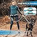 Hands Free Dog Leash 7in1, Training Treat Pouch, Dog Training Clicker, Jogging Dog Leash Handsfree, Reflective Shock Bungee Endure Up to 150 lbs Dual Handle Waist