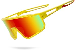 Derowern Kids Baseball Polarized Sunglasses Sports TR90 Lightweight Frame Sun Glass for Boys Girls Age 6-14 Softball Cycling