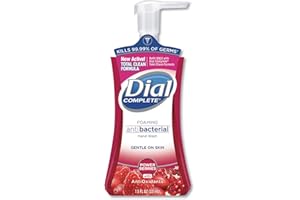 Dial Professional 03016CT Antimicrobial Foaming Hand Soap Power Berries 7.5 oz Pump Bottle 8/Carton