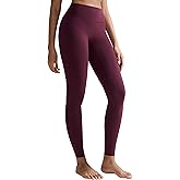 RUNNING GIRL High Waisted Leggings for Women, Seamless Full Length Buttery Soft Yoga Pants for Women, No Front Seam