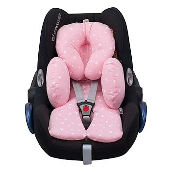 Amazon Com Janabebe Reducer Cushion Infant Head Baby Body Support Antiallergic Pink Sparkles New Design Baby