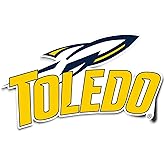Desert Cactus University of Toledo Sticker UT Rockets Vinyl Decal Laptop Water Bottle Car Scrapbook (IND 00016)