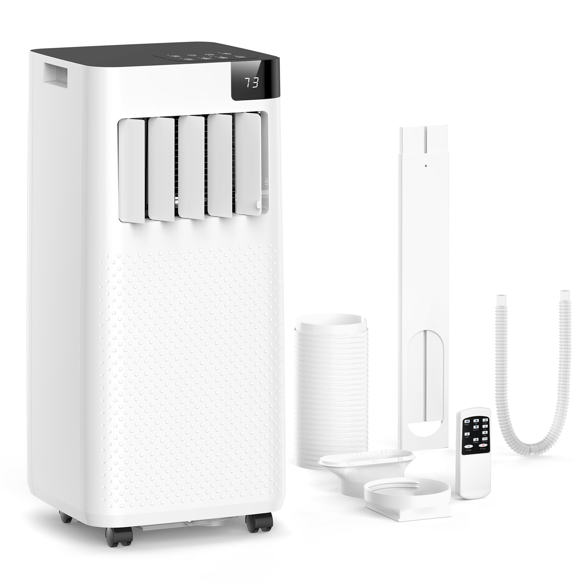 Photo 1 of ** AC ONLY**
ZAFRO Portable Air Conditioners, 8,000 BTU Portable AC Unit with Cool, Fan & Dry Modes/Fast Cooling/Energy Efficient/Remote Control/24Hrs Timer for Bedroom/Apartments/Indoor Rooms, White