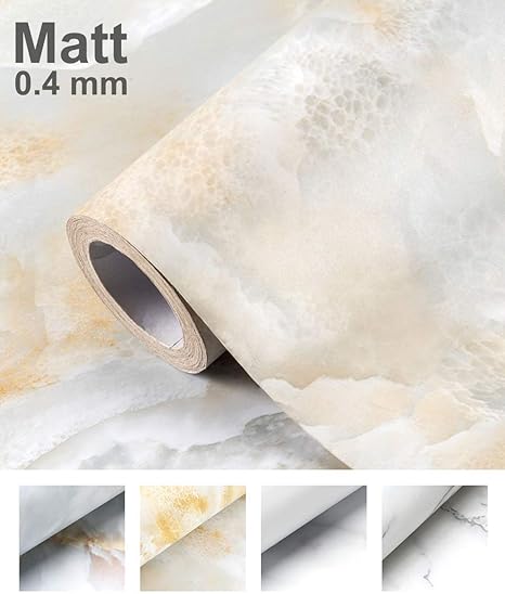 Oxdigi Marble Contact Paper 24 X196 For Kitchen Countertop