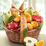 Golden State Fruit Orchard Favorites Gift Basket, Birthday