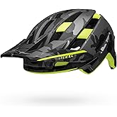 Bell Super Air MIPS Adult Mountain Bike Helmet - Matte Camo/Hi-Viz (2022), Medium (55-59 cm)