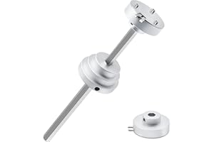 BASKI Inside Pipe Cutter for 1-1/2 Inch and 2 Inch Schedule 40 Pipe, 7 Inch Cutting Depth Internal PVC Pipe Cutter Plumbing Tool with Aluminum Alloy Body, Stainless Steel Shaft, Steel Blade