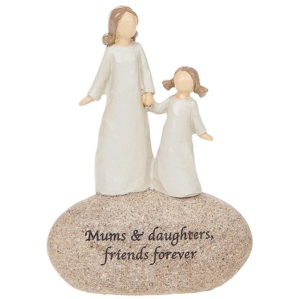Angels Mums and Daughters Friends Forever Sentimental Pebble Gift