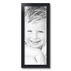 ArtToFrames 9x23 Inch Black Picture Frame, This