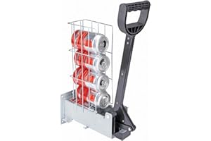 HFTooling Multi-Load Can Crusher, Black, Steel, Can Crusher, Industrial, Practical