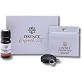 Essence Wearable Aromatherapy Nasal Diffuser – Frankincense Essential Oil Nose Ring Silicone Inhaler for Stress & Mood Support - Made in USA & Travel-Friendly