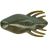 BIG BITE BAITS 2.5" Best Skipper Ever / 8 Pack/Green Pumpkin