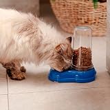Ferplast AZIMUT 600 Pet Dispenser 0,6 L Dry Food or Water Blue view 5